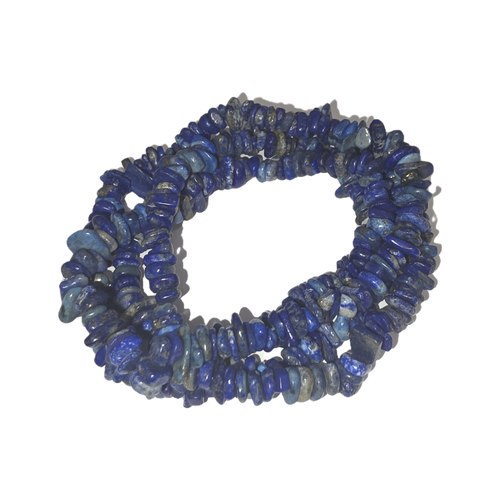Chips - Semi Precious on strand - Lapis Lazuli
