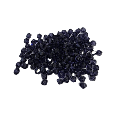 4x4 mm - Preciosa® - Crystal beads ''Machine Cut'' / ≈144pcs