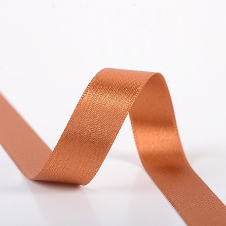 Double Faced Satin Ribbon - 49 Copper