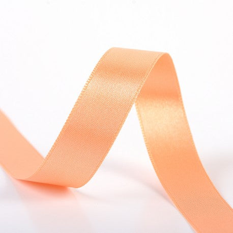 Double Sided Satin Ribbon - 85 Peach