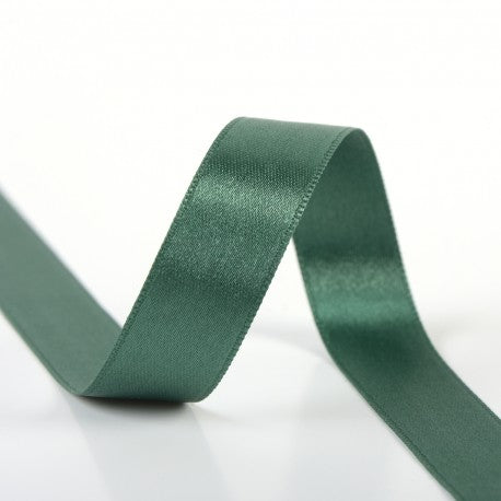 Double Sided Satin Ribbon - 67 Bottle Green