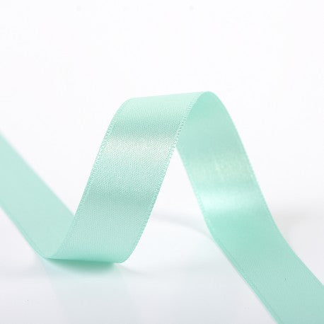 Double Sided Satin Ribbon - 5 Turquoise