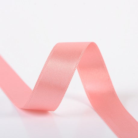 Double Faced Satin Ribbon - 12 Light Salmon