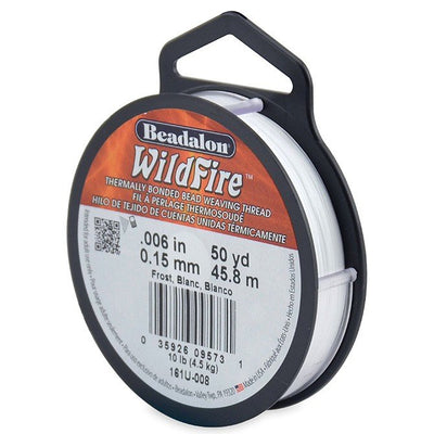 WildFire - Thermally Bonded Beading Thread - .006 (0,15mm) · BEADALON