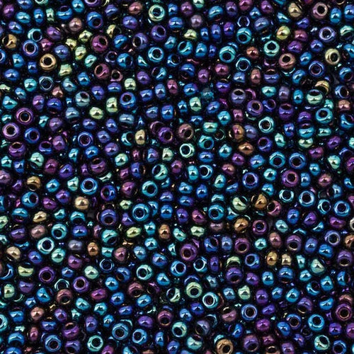 11/0 - SB35030 Bleu marine AB opaque · Preciosa rocaille