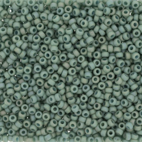 11/0 - SB4701 - Opale verte des mers émaillées mats AB Opaque · Miyuki Rocaille
