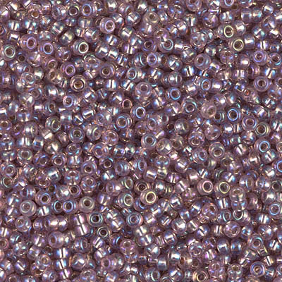 Miyuki Seed Beads 11/0 - SB1012 Smoky Amethyst Silver Lined AB