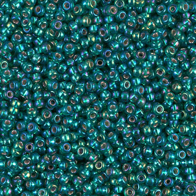 Miyuki Seed Beads 11/0 - SB1017 Emerald Silver Lined AB