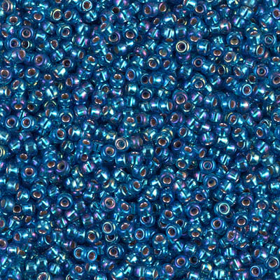 Miyuki Seed Beads 11/0 - SB1025 Capri Blue Silver Lined AB