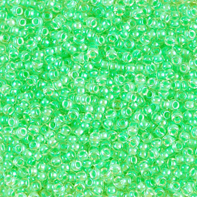 Miyuki Seed Beads 11/0 - SB1120 Transparent Light Green Luminous Neon Color