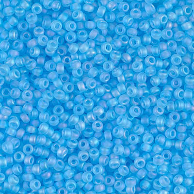 Miyuki Seed Beads 11/0 - SB0148FR Transparent Aqua AB Matte