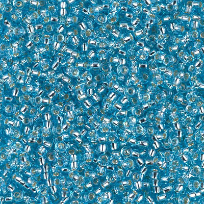 Miyuki Seed Beads 11/0 - SB0018 Aqua Silver Lined
