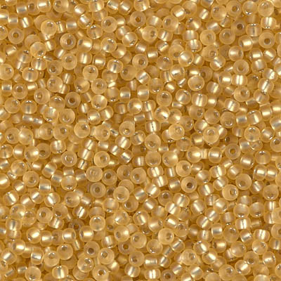 Miyuki Seed Beads 11/0 - SB1902 Gold Silver Lined Semi-frosted