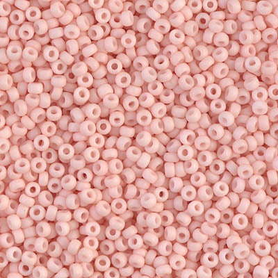 Miyuki Seed Beads 11/0 - SB2036 Opaque Tea Rose Matte Glazed Luster