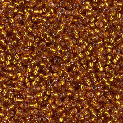 Miyuki Seed Beads 11/0 - SB2422 Topaz Silver Lined