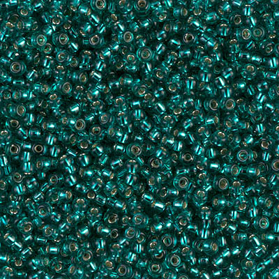 Miyuki Seed Beads 11/0 - SB2425 Teal Caribbean Silver Lined