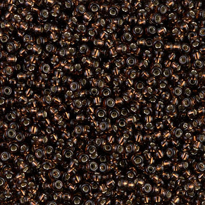 Miyuki Seed Beads 11/0 - SB0029 Brown Silver Lined