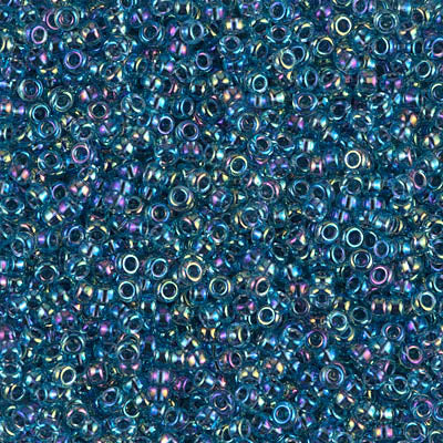 Miyuki Seed Beads 11/0 - SB0339 Blue AB Lined-Dyed