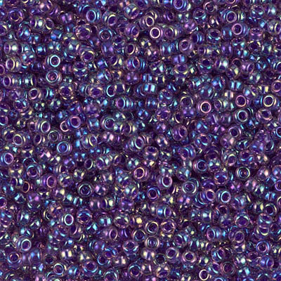 Miyuki Seed Beads 11/0 - SB0356 Amethyst Purple Lined AB