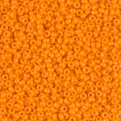 Miyuki Seed Beads 11/0 - SB0405 Opaque Orange Mandarin