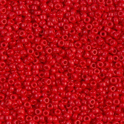 Miyuki Seed Beads 11/0 - SB0408 Opaque Red