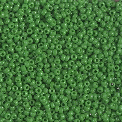 Miyuki Seed Beads 11/0 - SB0411 Opaque Green Pea
