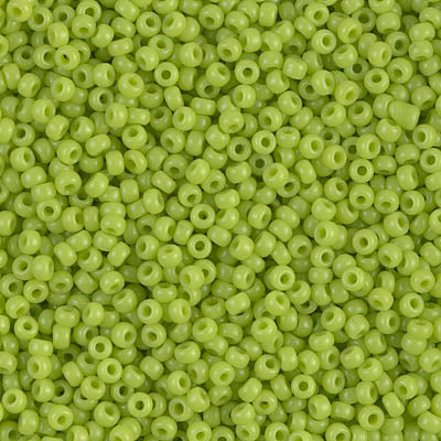 Miyuki Seed Beads 11/0 - SB0416 Opaque Chartreuse
