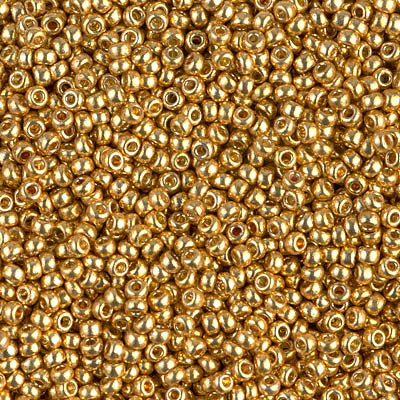 Miyuki Seed Beads 11/0 - SB4202 Duracoat Galvanized Gold