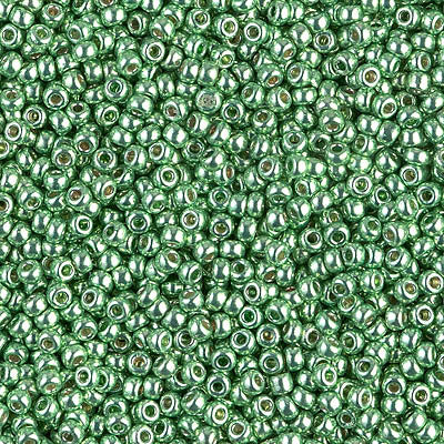 Miyuki Seed Beads 11/0 - SB4214 Duracoat Galvanized Dark Mint Green