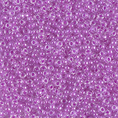 Miyuki Seed Beads 11/0 - SB4303 Transparent Plum Crazy Luminous Neon Color