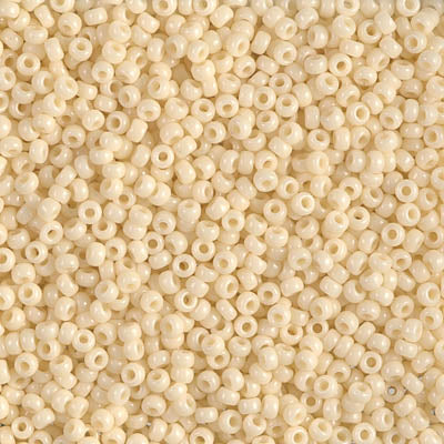 Miyuki Seed Beads 11/0 - SB0492 Opaque Dark Cream