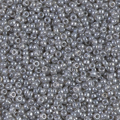 Miyuki Seed Beads 11/0 - SB0526 Alabaster Silver Grey Ceylon