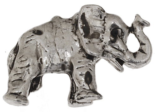 18x12mm - Elephant zinc pendant - Antique silver LF/NF