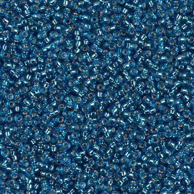 Miyuki Seed Beads 15/0 - SB0025 Capri Blue Silver Lined
