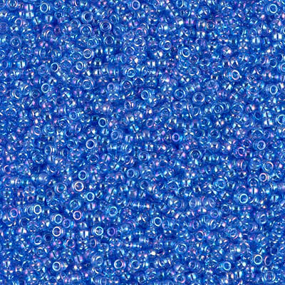 11/0 - SB0261 - Bleu azure AB Transparent · Miyuki Rocaille