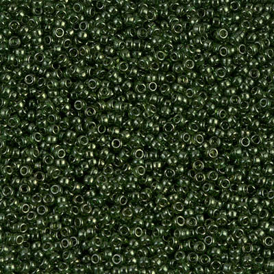 Miyuki Seed Beads 15/0 - SB0306 Transparent Olive luster or