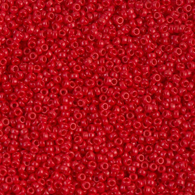 Miyuki Seed Beads 15/0 - SB0408 Opaque Red