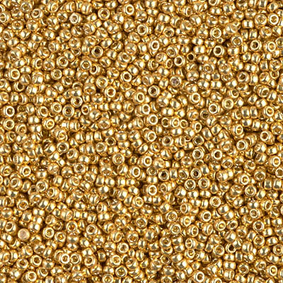 Miyuki Seed Beads 15/0 - SB4202 Duracoat Galvanized Gold