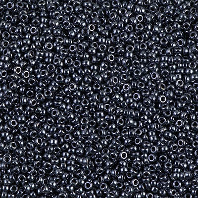 Miyuki Seed Beads 15/0 - SB0451 Opaque Gunmetal