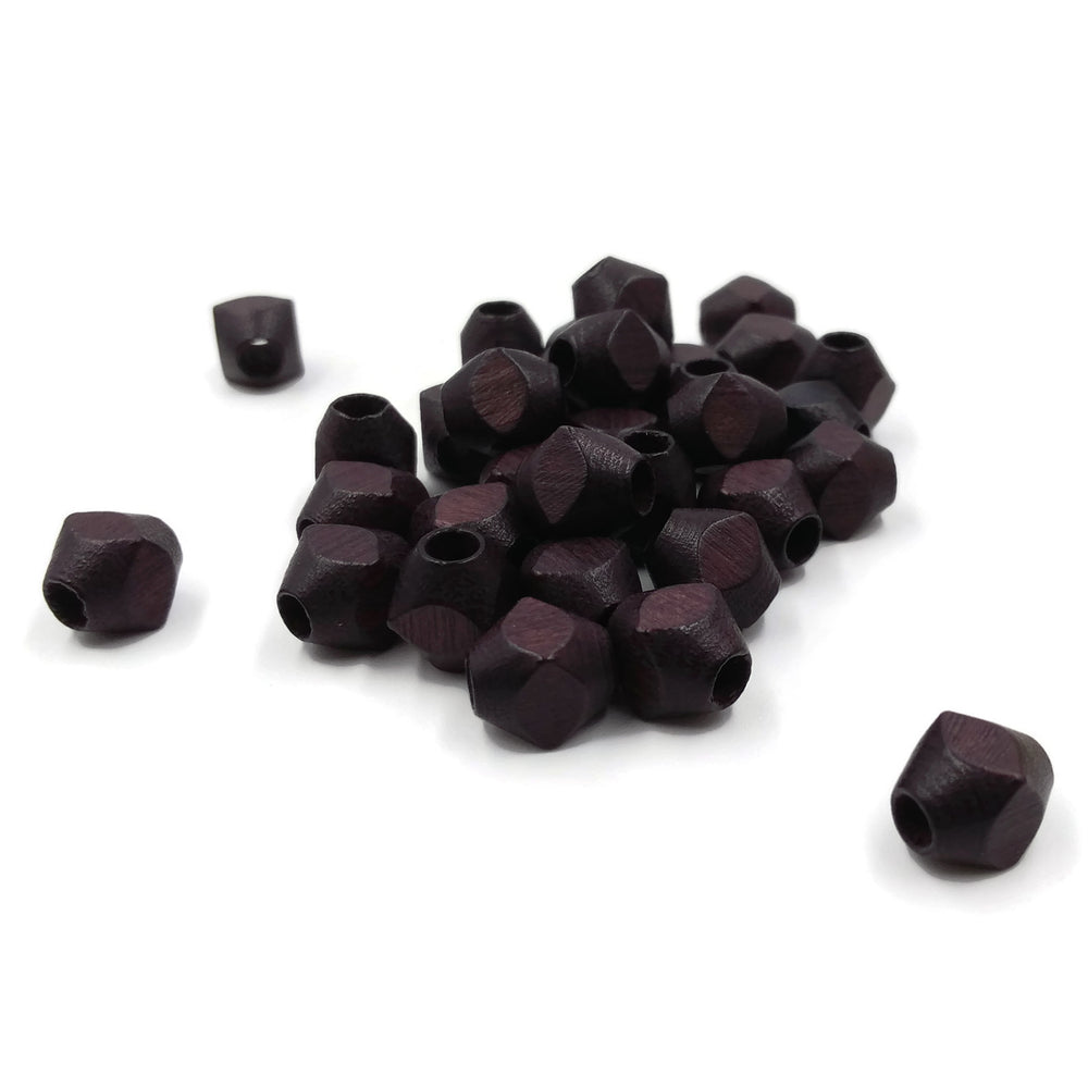8 mm - Wooden Facets