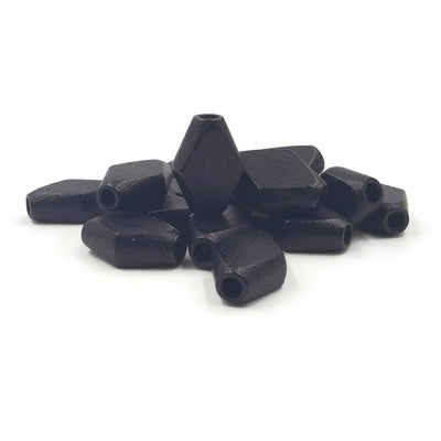 10x15 mm - Wooden diamond beads
