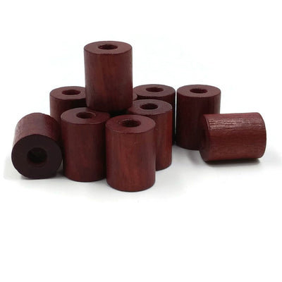 8x10 mm - Wooden tube beads