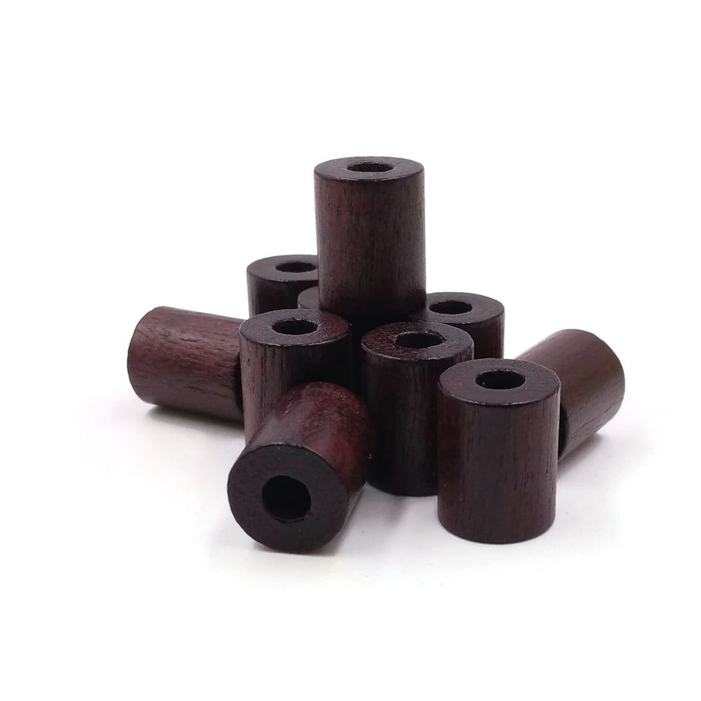 8x10 mm - Wooden tube beads