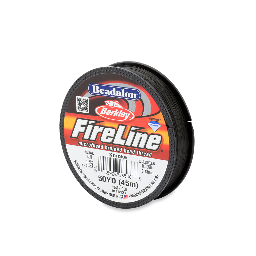 4lb - Fireline® Microfused Braided Beading Thread pre-waxed · 0,005in 0,012mm