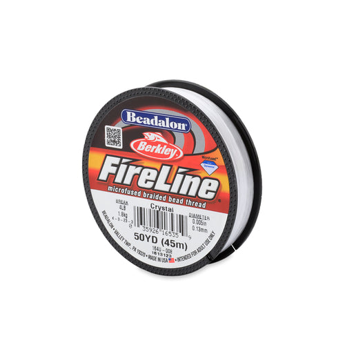 4lb - Fireline® Microfused Braided Beading Thread pre-waxed · 0,005in 0,012mm