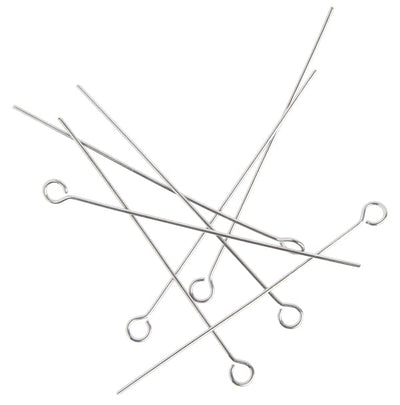2po - Tiges avec œillet 22ga • Rhodium