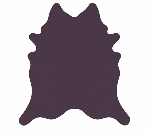 Suède de vache mauve foncé · 2½ - 3 oz - ( 0,9 - 1,0 mm )