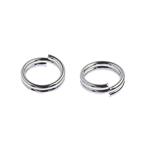 5 mm - Split Rings nickel (approx.100 un)