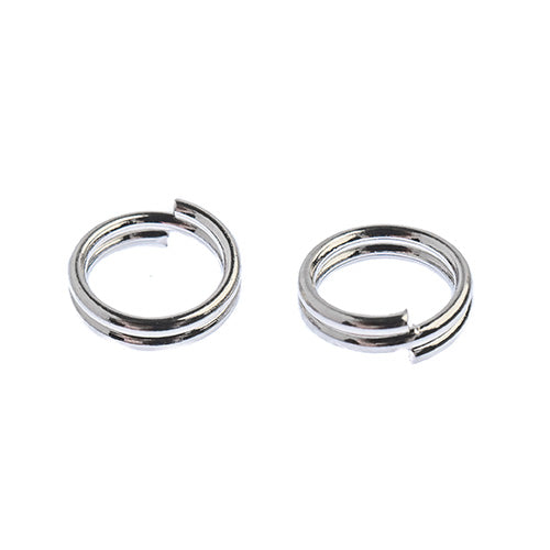 6 mm - Split Rings Nickel