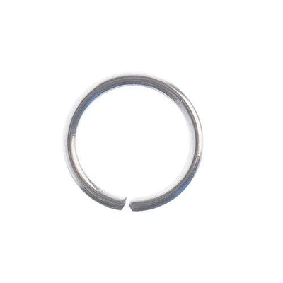 Anneaux simple acier inoxydable - 8 mm / 100pcs